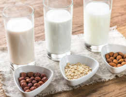 Different types of non-dairy milk