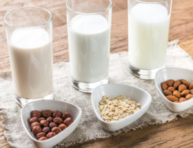 Different types of non-dairy milk